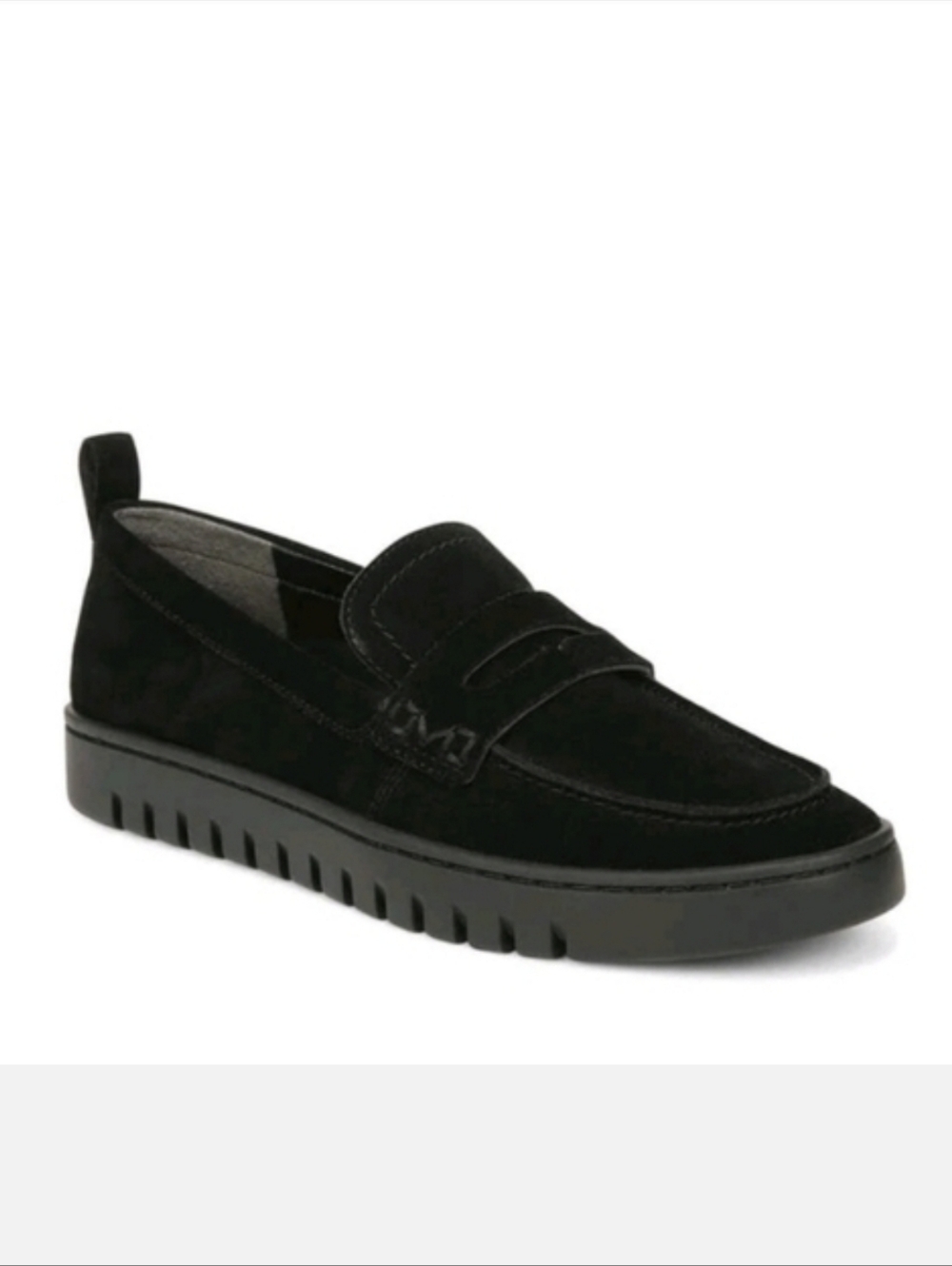 Vionic Uptown Loafer Black Suede - Picture 12 of 13